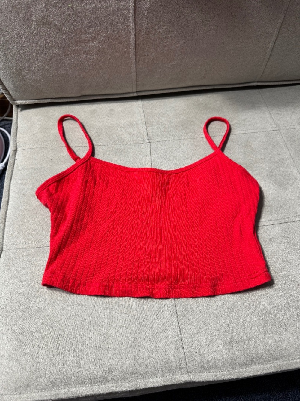 SHEIN ribbed tank top